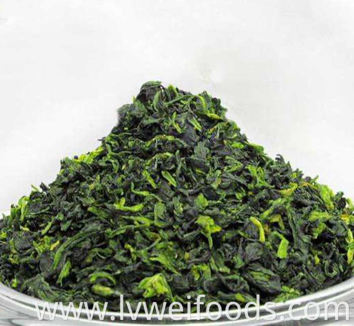 Dehydrated Spinach Leaves 3 3mm